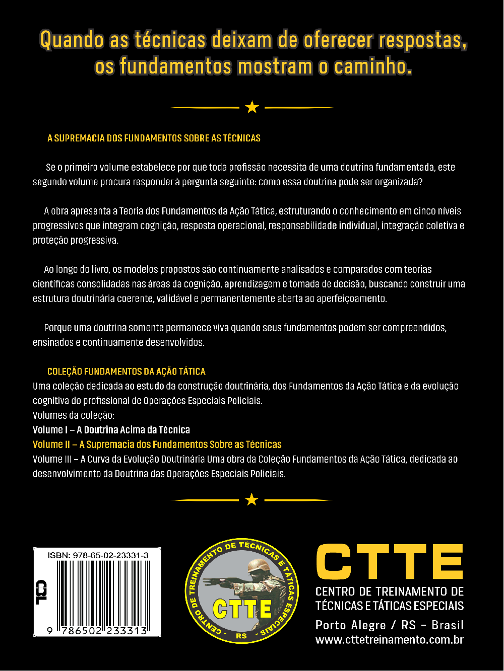 CTTE - Centro de Treinamento de Técnicas e Táticas Especiais