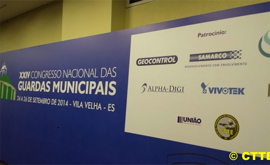 CTTE PARTICIPOU DO XXIV CONGRESSO NACIONAL DE GUARDAS MUNICIPAIS DO BRASIL