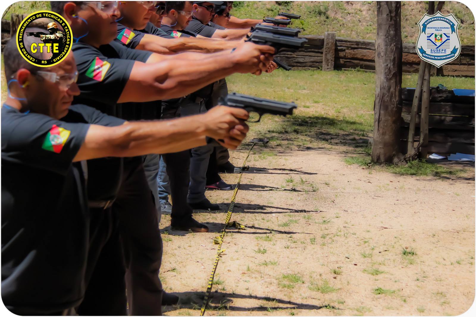 CURSO DE HABILITAÇÃO EM PISTOLA, PARA AGENTES DA SUSEPE DA 9º REG